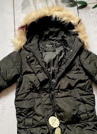 Куртка, курточка, пуховик, пальто , хутро, мех, довга куртка , чорний пуховик, зима, зимова куртка5 фото