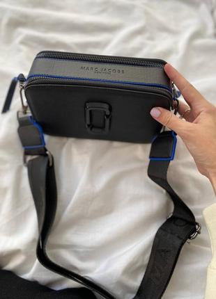 Жіноча сумочка marc jacobs black/blue line