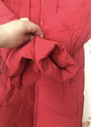 Тепла якісна зимова куртка athena, пуховик, пальто на ріст 164-172 см6 фото