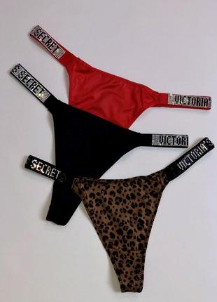 Нереальної краси стрінги з стразами. стрінги victoria&rsquo;s secret3 фото