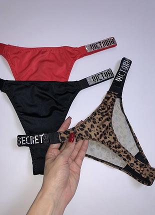 Нереальної краси стрінги з стразами. стрінги victoria&rsquo;s secret4 фото