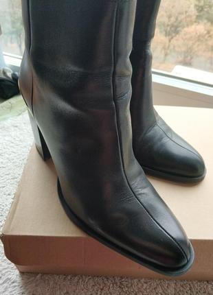 Черевики zara розмір 38.шкіра