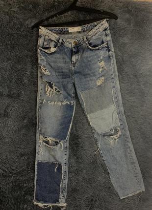 Джинси zara denim