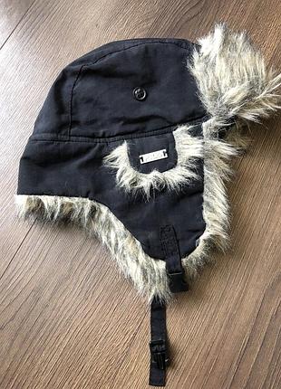 Шапка вушанка fila