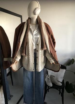 Молочный кардиган atmosphere