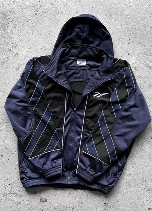 Reebok vintage full zip track jacket спортивна кофта