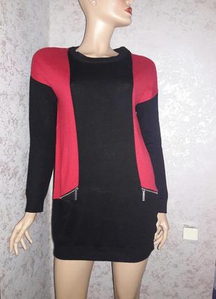 Туника вязаная размер м