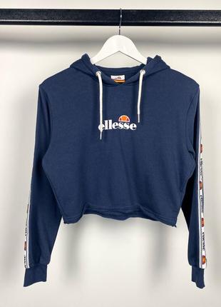 Кроп топ худі ellesse з лампасами