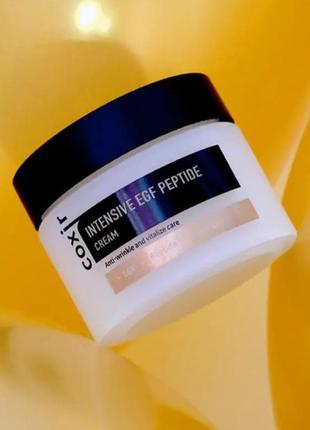 Інтенсивний антивіковий крем пептидний coxir intensive egf peptide cream 50 ml