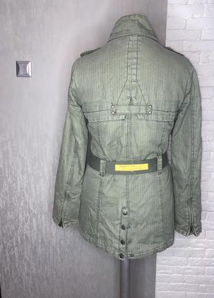 Демісезонна куртка в стилі мілітарі khujo, m2 фото