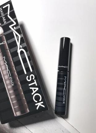 Тушь для ресниц mac stack mascara 2,1 ml1 фото