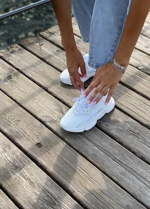Жіночі кросівки adidas ozweego adiprene pride white 1 / smb9 фото