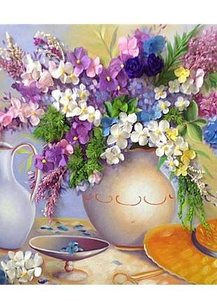 Алмазна вишивка 5d,шапка на столі,повна викладка,30*20