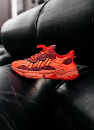 Чоловічі кросівки adidas ozweego adiprene pride semi coral / smb