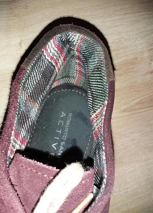 Ботинки замшевые roberto santi 3