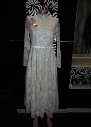 Свадебное платье в стиле ретро  - vshop- m