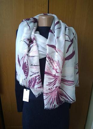 Тонкий большой шарф пантин linea англия