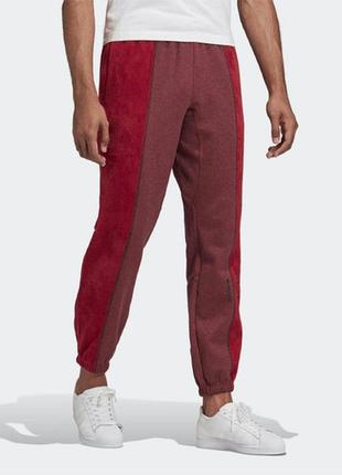 Спортивні штани adidas originals colorblock bundle feet casual red розмір s-m