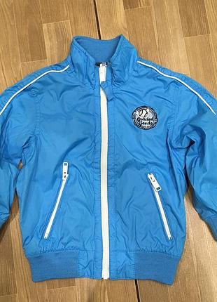 Куртка вітровка двостороння h&m на 2-3 роки, зріст 98 см