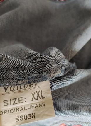 Гарненька стрейчева укорочена джинсовка р. 2xl-маломірить6 фото