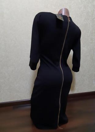 Платье черное со змейкой1 фото