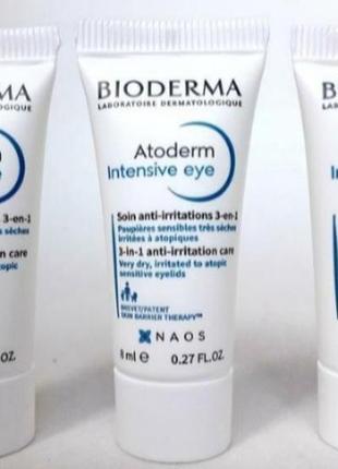 Bioderma atoderm eyes средство для сухих рздраженных глаз