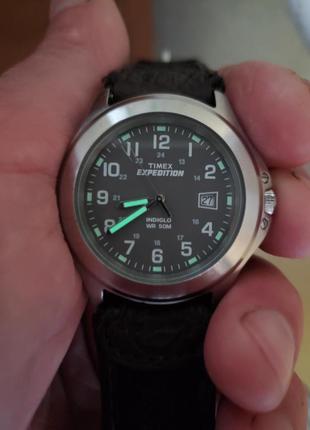 Timex expedition indiglo, чоловічий екстремальний годинник4 фото