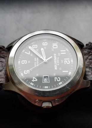 Timex expedition indiglo, чоловічий екстремальний годинник5 фото