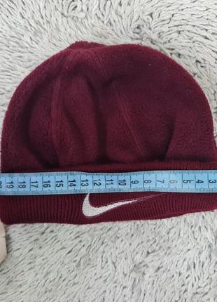 Зимняя флисовая шапка  nike италия 297654 фото