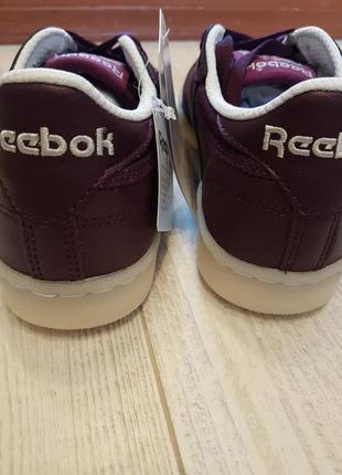 Кожаные кроссовки reebok. оригинал!2 фото