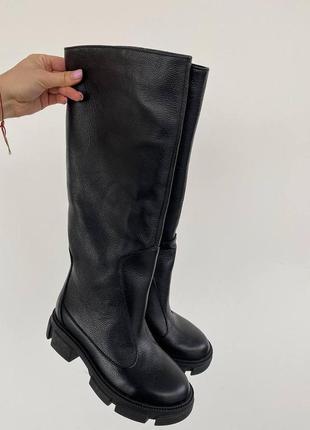 Улюблені труби🔥 трендові чоботи! ❤️ натуральна шкіра сапоги сапожки сапоги трубы