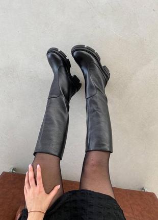 Улюблені труби🔥 трендові чоботи! ❤️ натуральна шкіра сапоги сапожки сапоги трубы