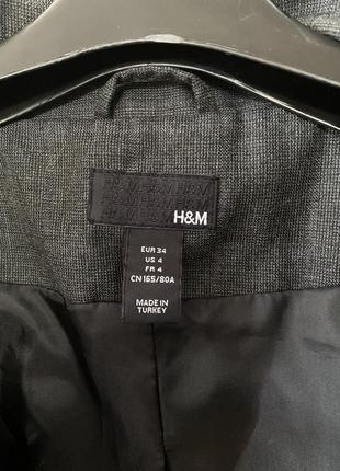 Укорочений піджак h&m4 фото