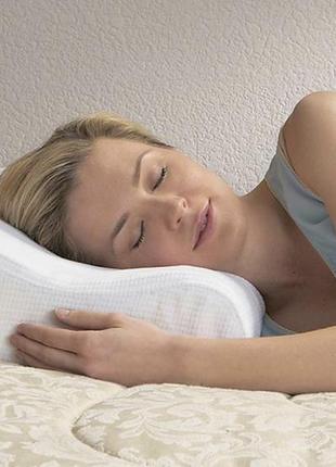Ортопедична подушка для сну memory pillow3 фото