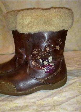 Чоботи clarks 100% натуральна шкіра в'єтнам, в ідеалі, 27р.