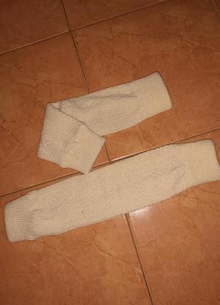 Гольфы гетры носки вязаные.4 фото