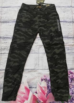 Утеплені котонові джогери 140,