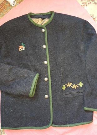 Кардиган баварский куртка винтаж