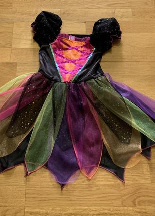 Шикарное карнавальное платье карнавальный костюм аленький цветочек на 3-4 года.1 фото