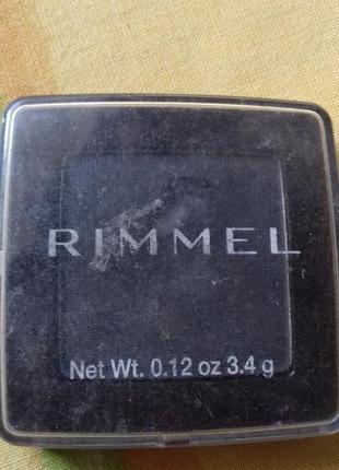 Чорні сатинові поддатливые тіні для повік римель оригінал rimmel