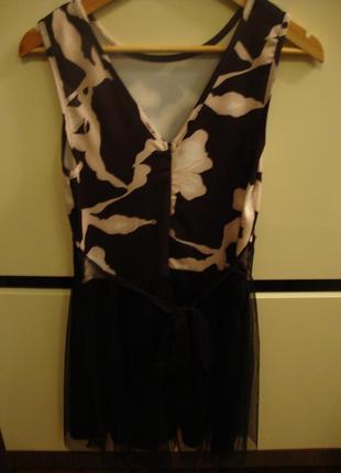 Нарядное платье, фатин, сеточка-юбка3 фото