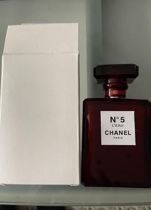 Chanel n 5 leau red edition edp 100ml тестер1 фото