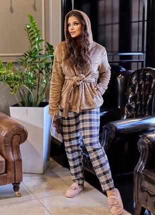 Класний теплий домашній костюм, піжама