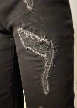 Enzo чоловічі джинси чорні4 фото