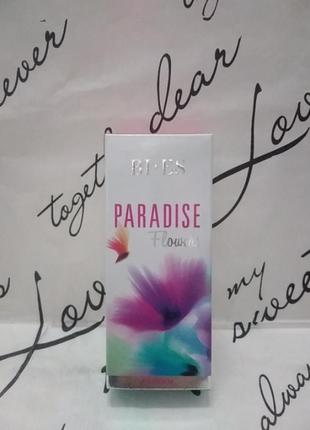 Туалетна вода д/жінок paradise flowers 15мл тм bi-es