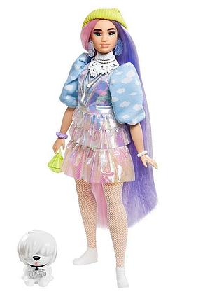 Лялька барбі модниця азіатка з серії extra barbie