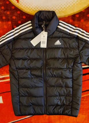 💯❄️ оригинал. очень красивый пуховик adidas. на теле сидит 🔥👍2 фото