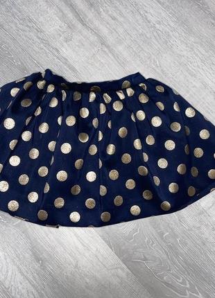 Юбка в золотой горох carter’s на 2-3года