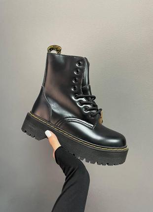 Жіночі ботінки dr. martens jadon женские ботинки мартенс зимние