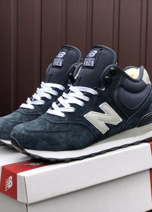 Жіночі зимові кросівки new balance 574 с